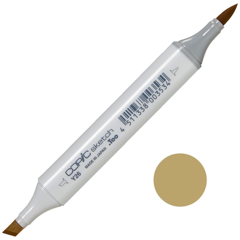 Copic Sketch Alcohol Ink Marker Y26 Mustard