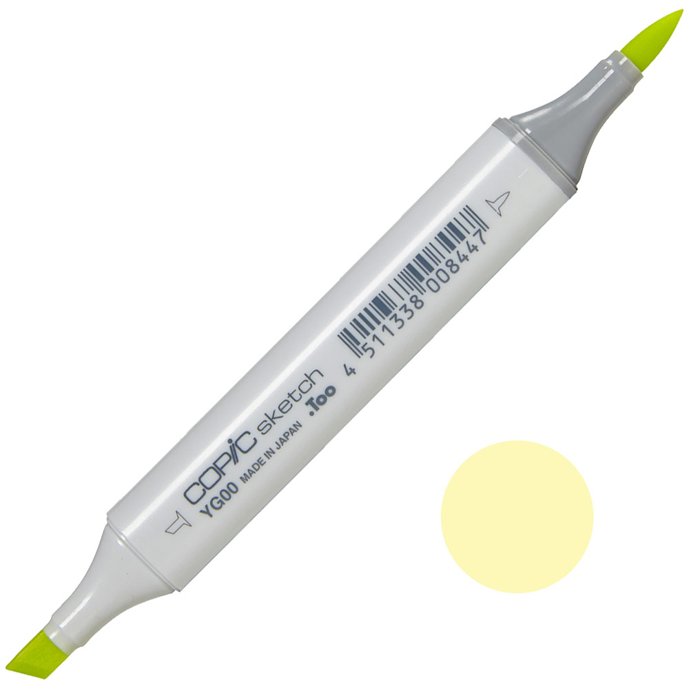 Copic Sketch Alcohol Ink Marker YG00 Mimosa Yellow