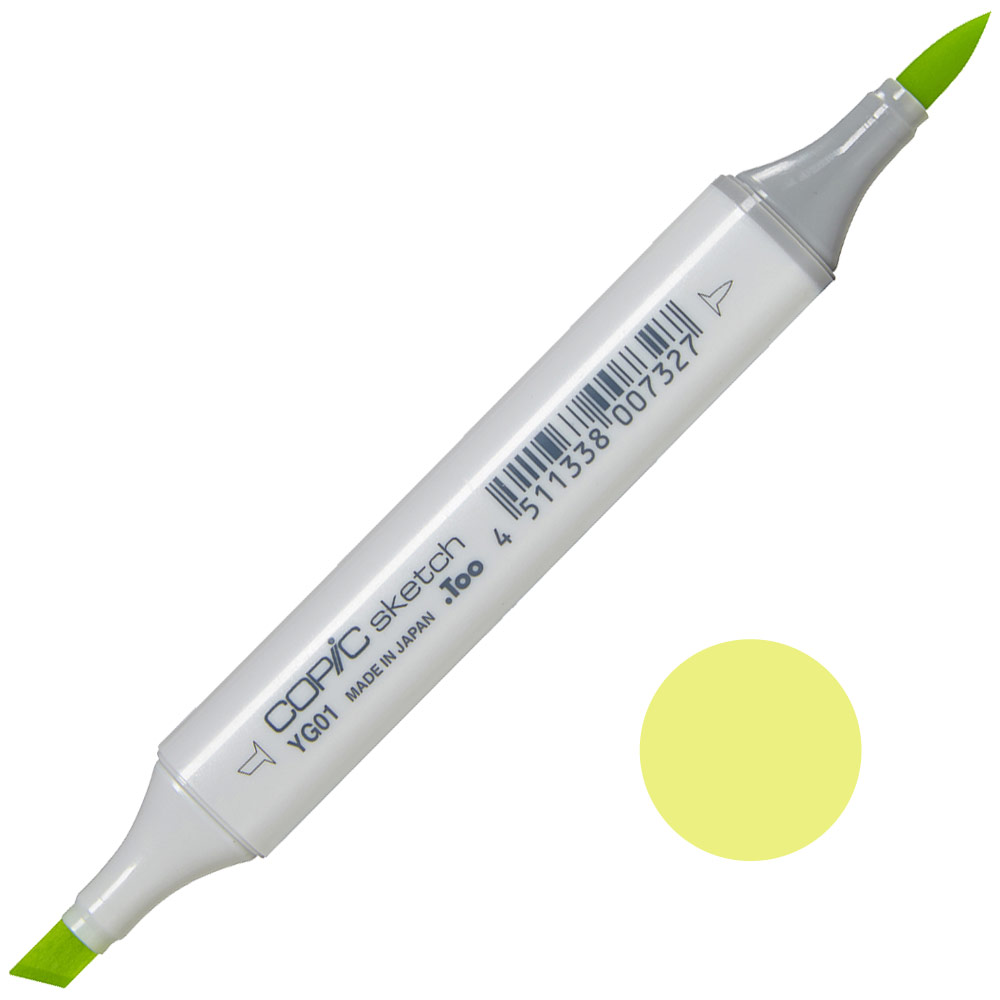 Copic Sketch Alcohol Ink Marker YG01 Green Bice