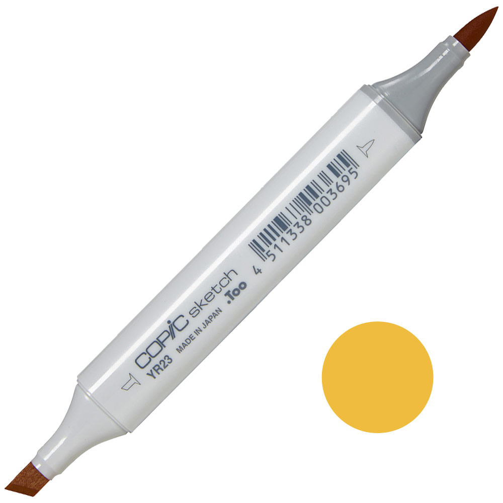 Copic Sketch Alcohol Ink Marker YR23 Yellow Ochre