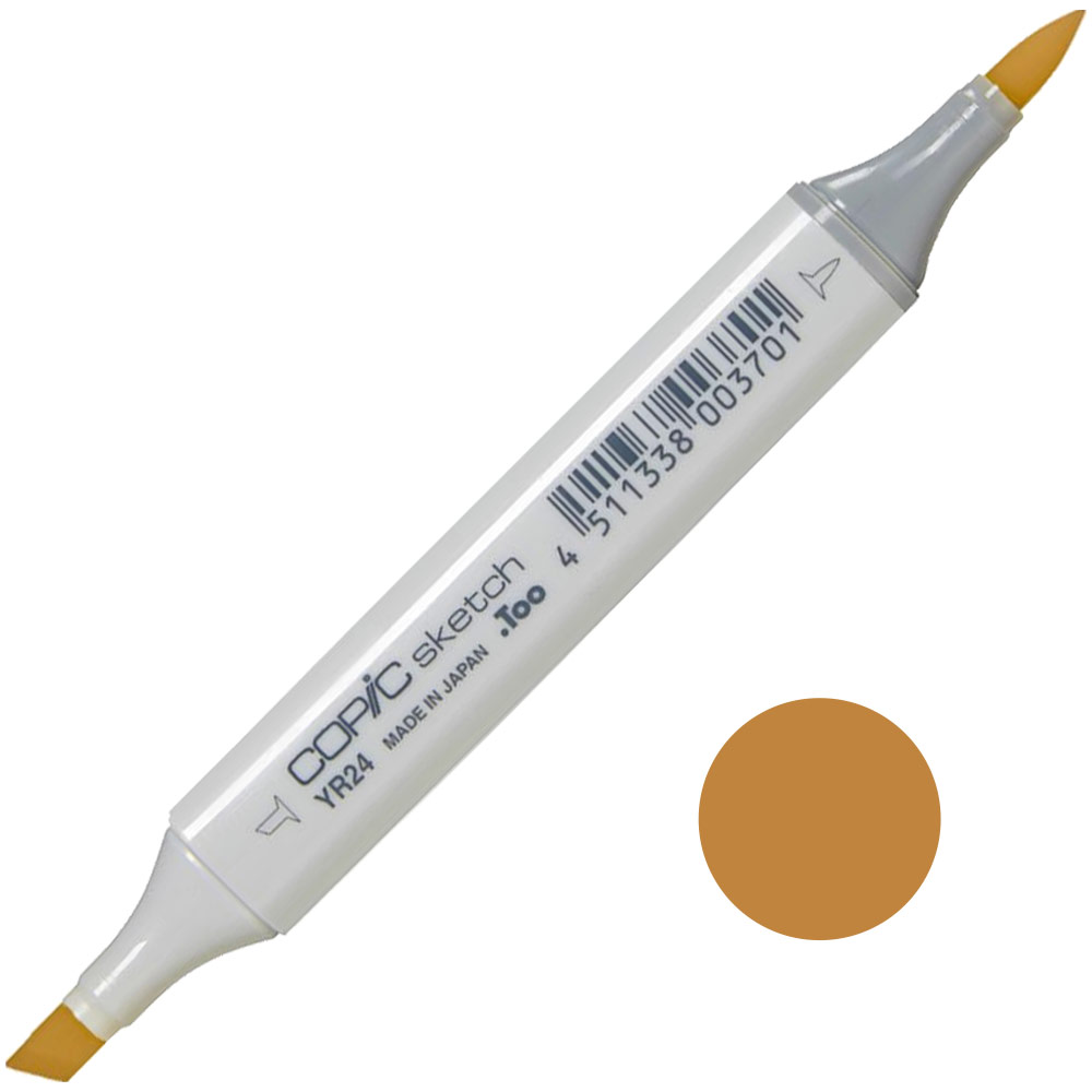 Copic Sketch Alcohol Ink Marker YR24 Pale Sepia