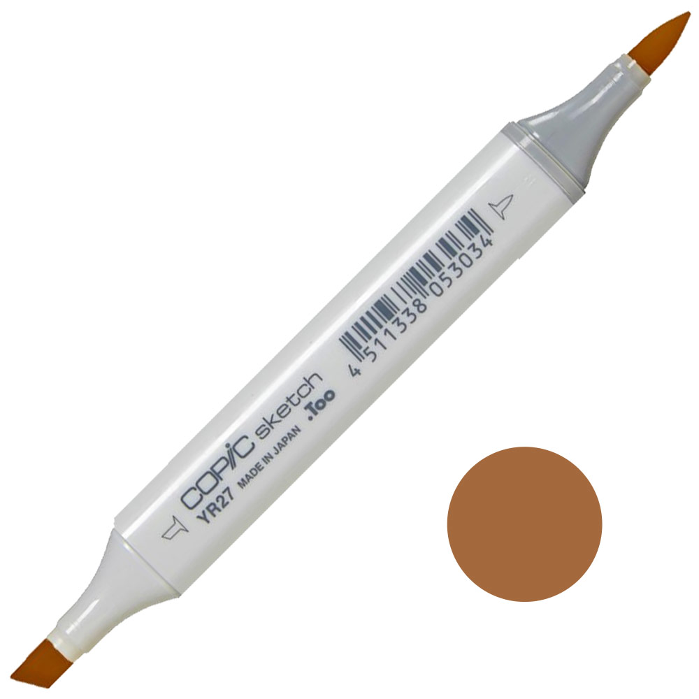 Copic Sketch Alcohol Ink Marker YR27 Tuscan Orange