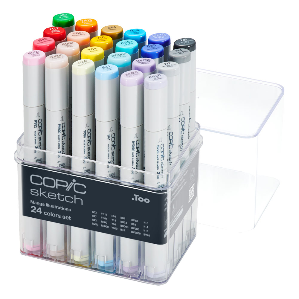 Buy Copic Sketch Markers 72 Set A to E Professional Online in India  Etsy