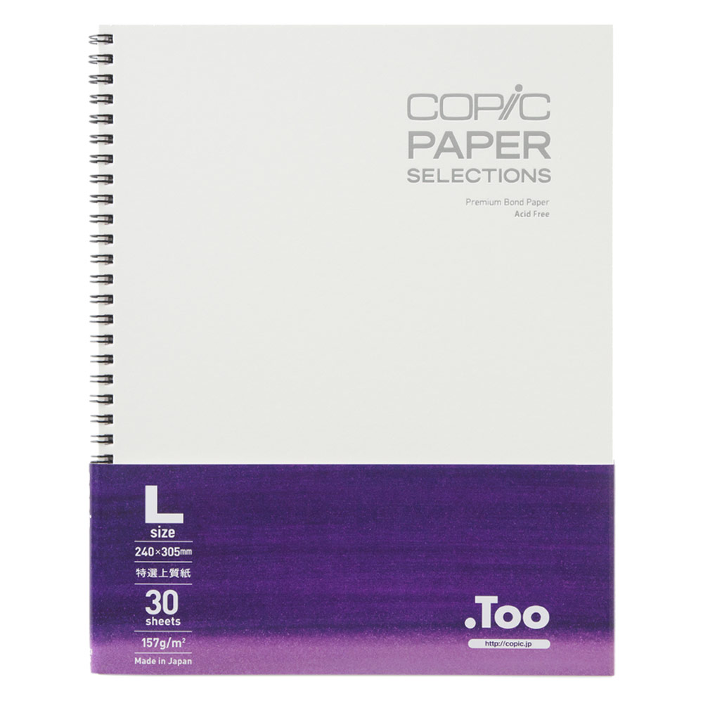 Copic Marker Sketchbook Wirebound 30 Sheets 9"x12" L