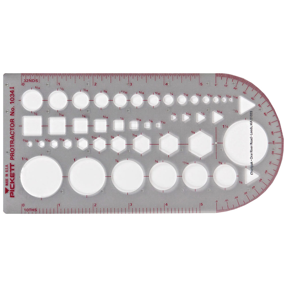 Pickett Protractor Template