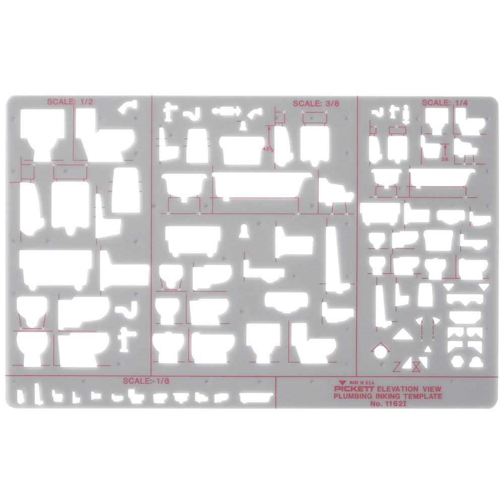 Pickett Plumbing Elevation View Template