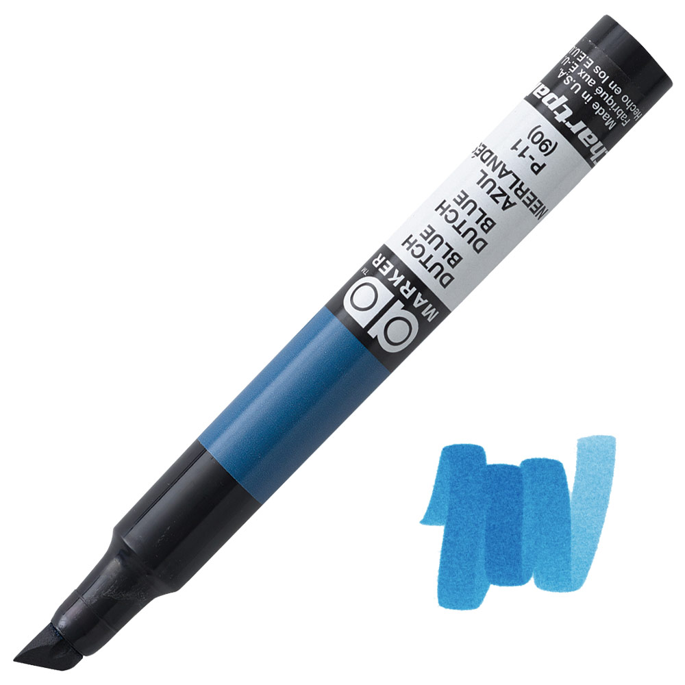 Chartpak AD Tri Tip Xylene Marker Dutch Blue