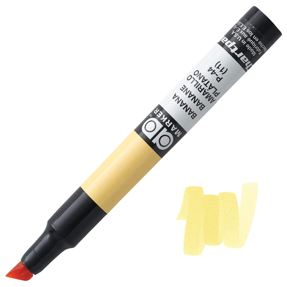 Chartpak AD Tri Tip Xylene Marker Banana