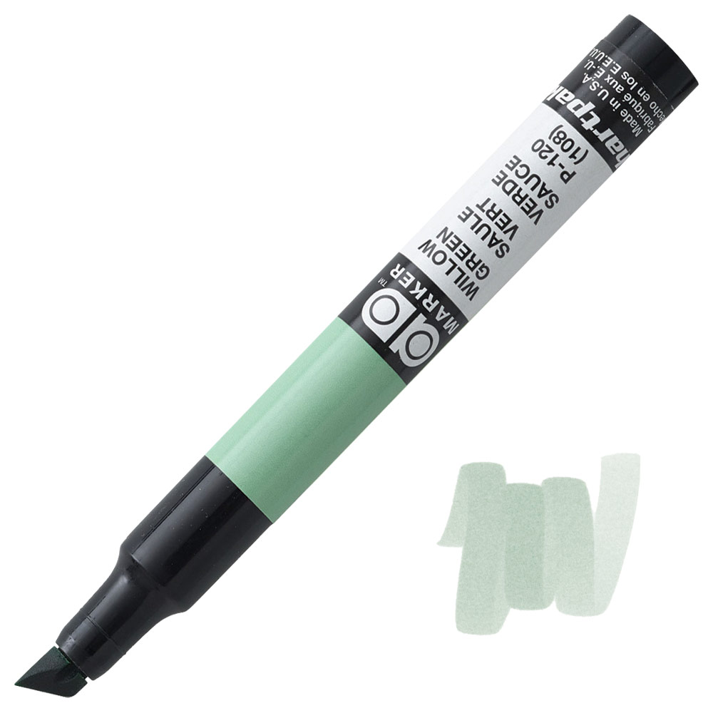 Chartpak AD Tri Tip Xylene Marker Willow Green