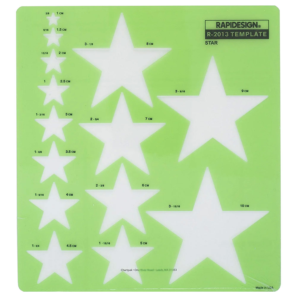 Rapidesign Metric Stars Template