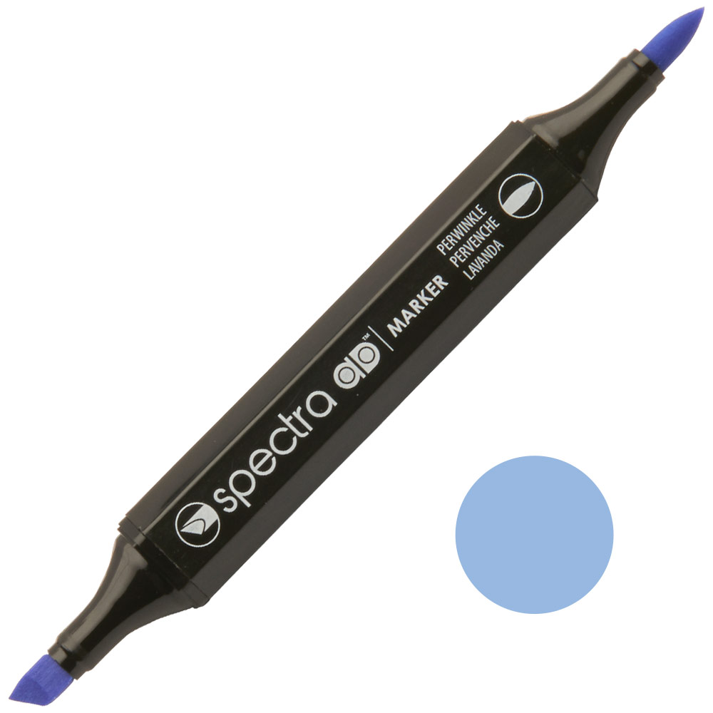 Chartpak Spectra AD Twin Tip Alcohol Marker Periwinkle