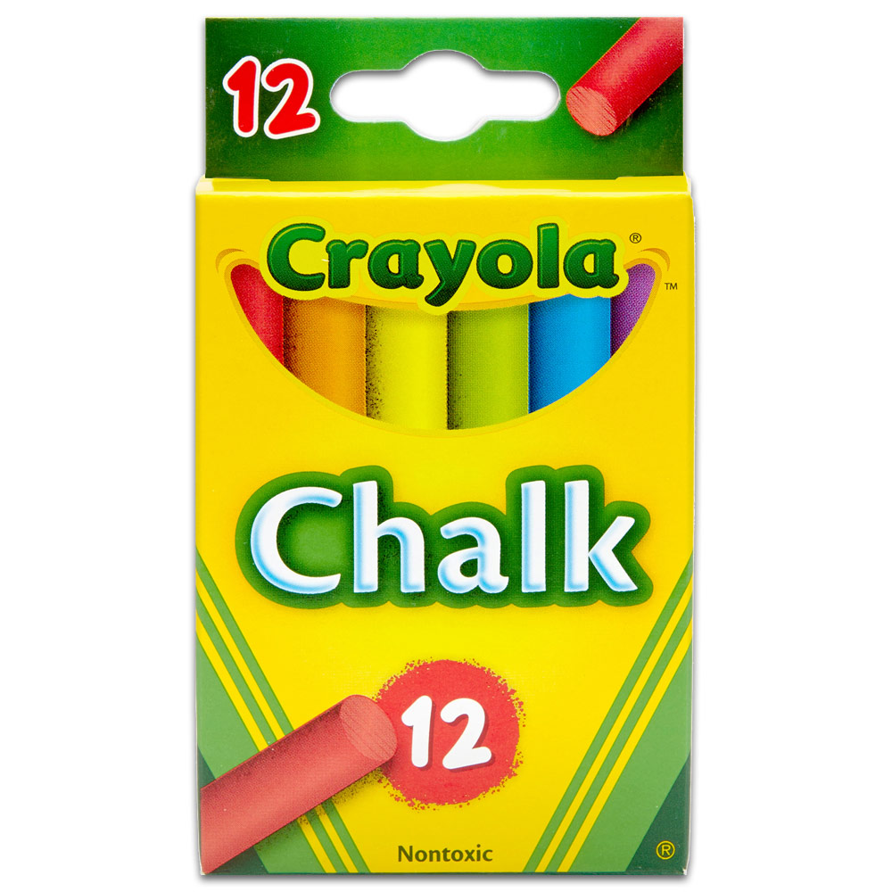 Crayola Chalk 12 Set Assorted Color