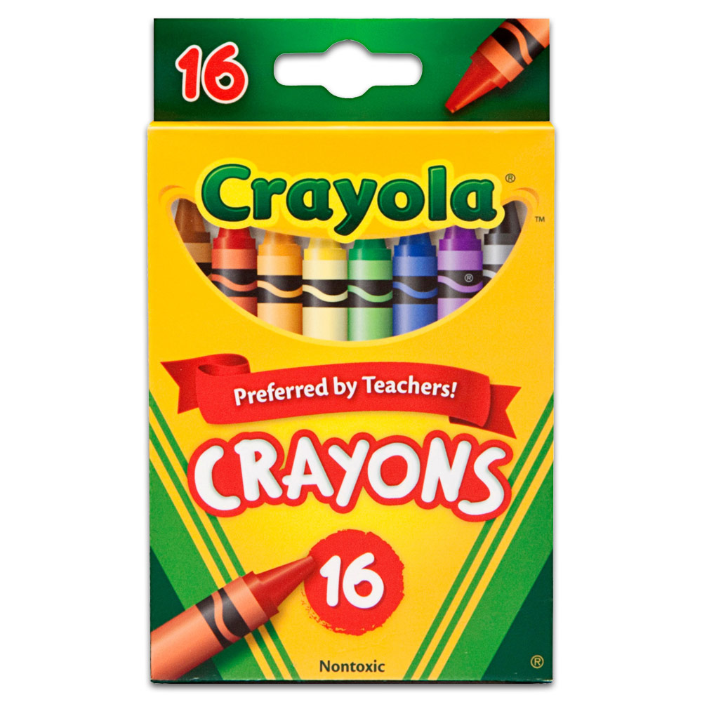 Crayola Original Crayons 16 Set