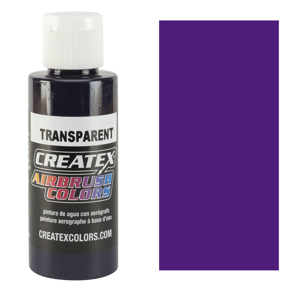 Createx Airbrush Colors 2oz Transparent Violet