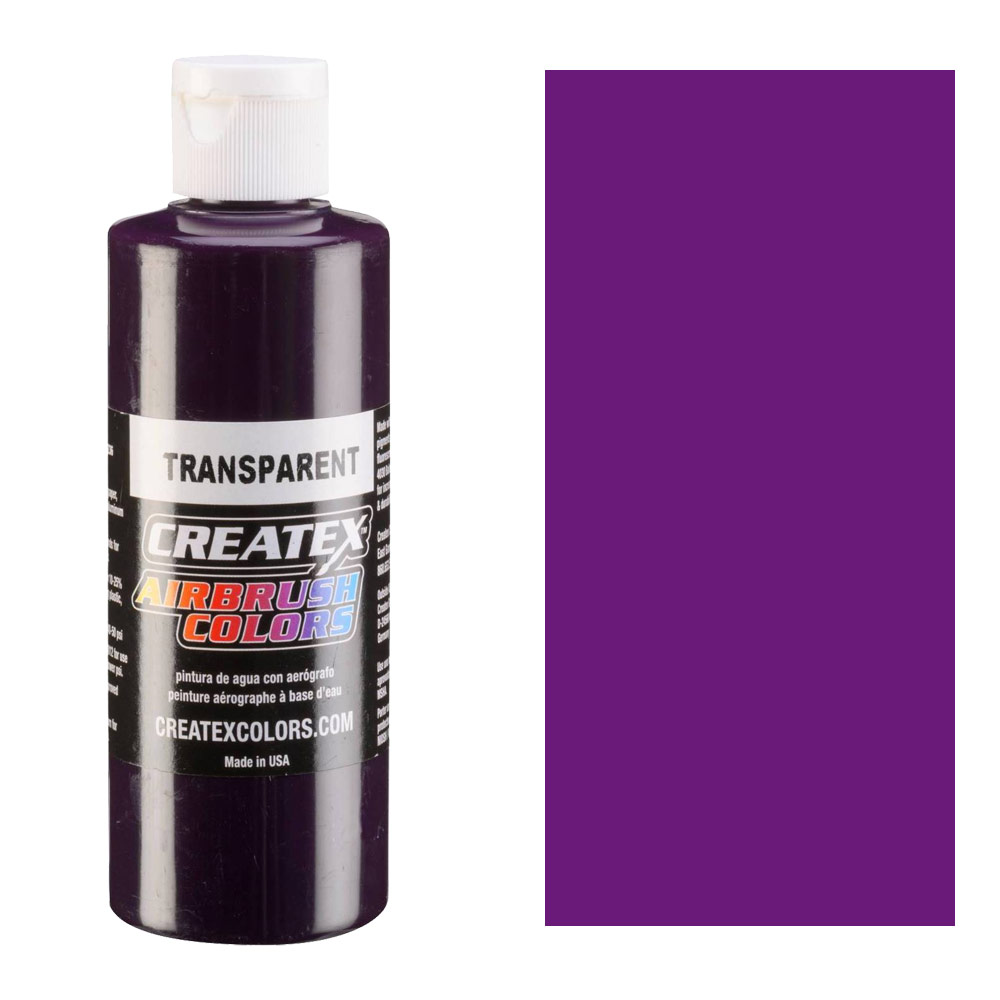 Createx Airbrush Colors 4oz Transparent Red Violet