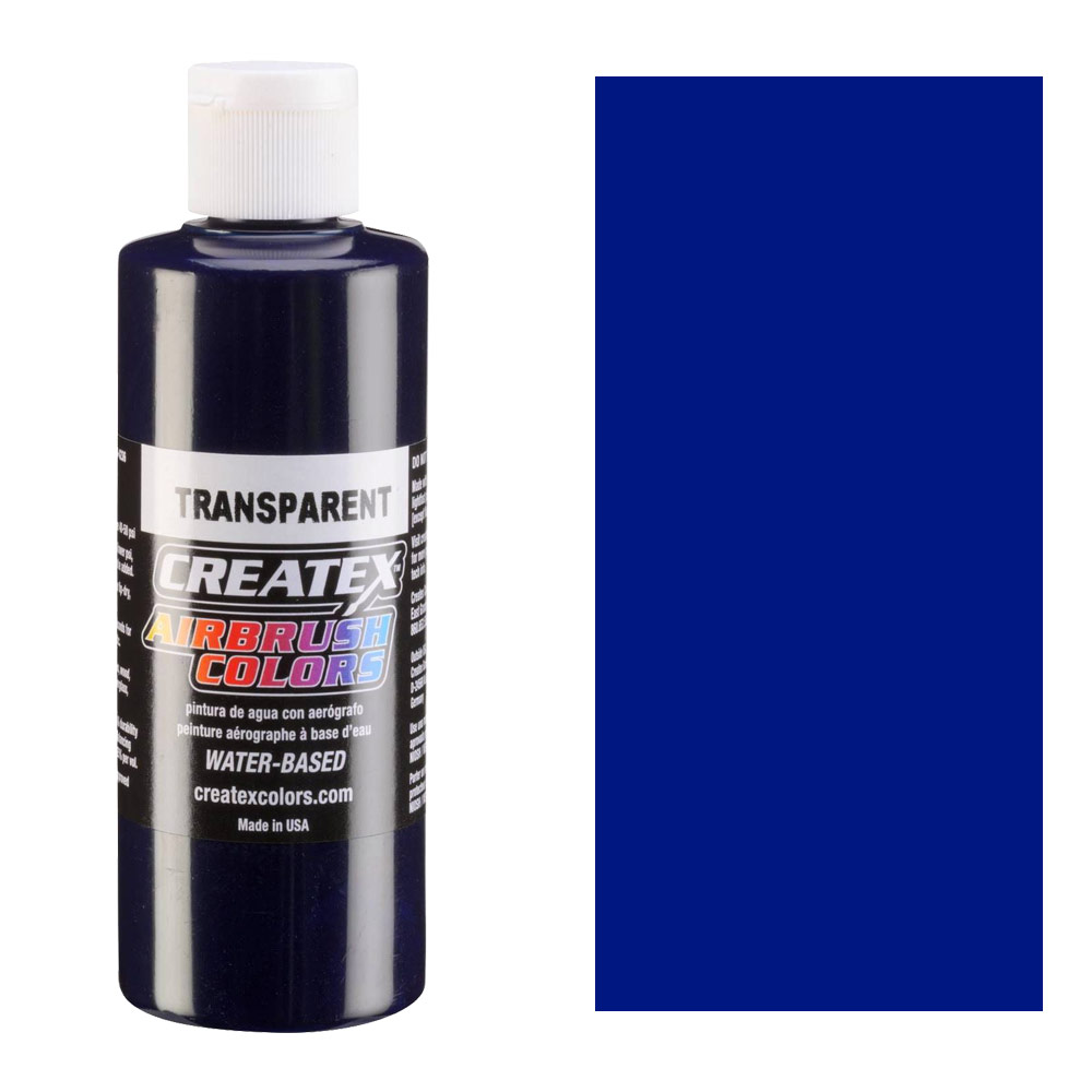 Createx Airbrush Colors 4oz Transparent Deep Blue