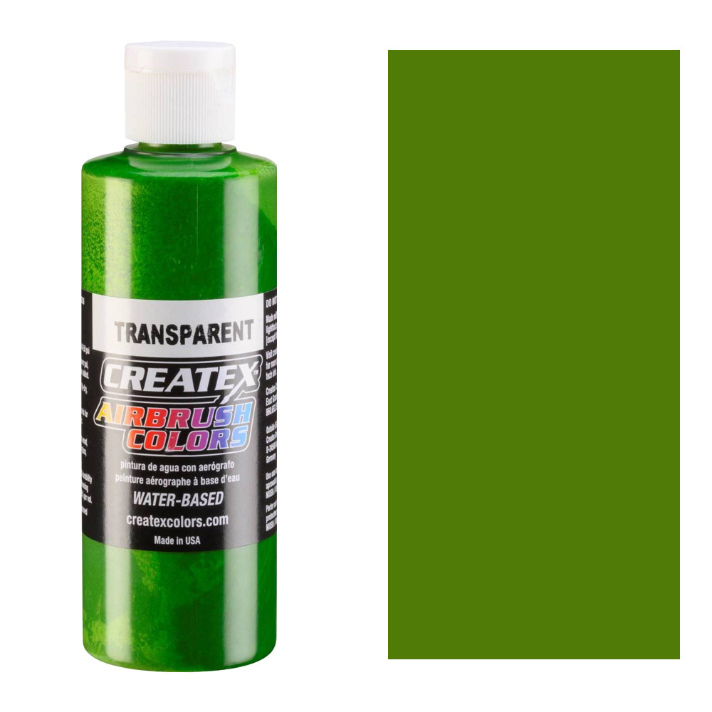 Createx Airbrush Colors 4oz Transparent Tropical Green