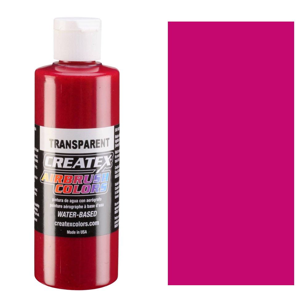 Createx Airbrush Colors 4oz Transparent Fuchsia