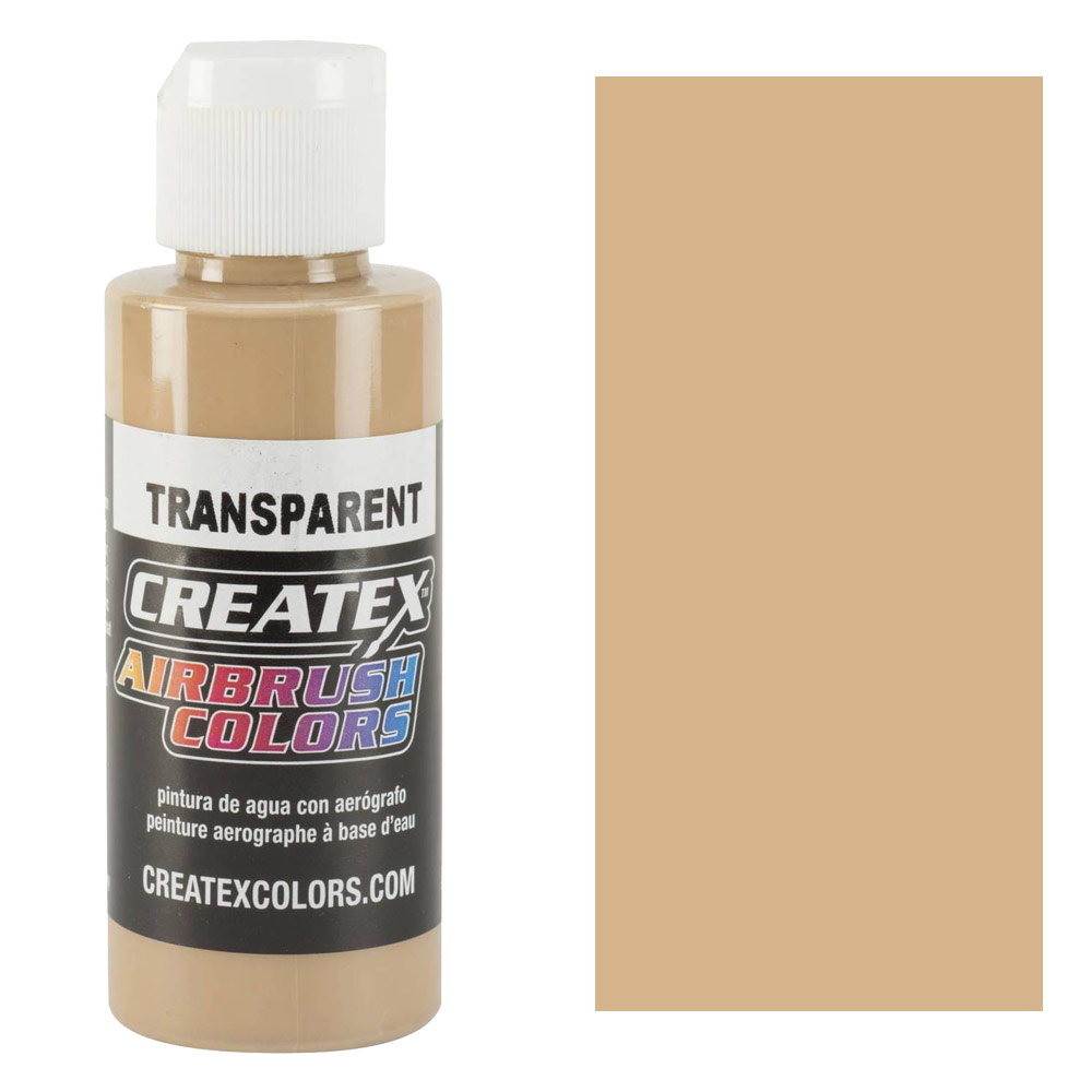 Createx Airbrush Colors 2oz Transparent Sand