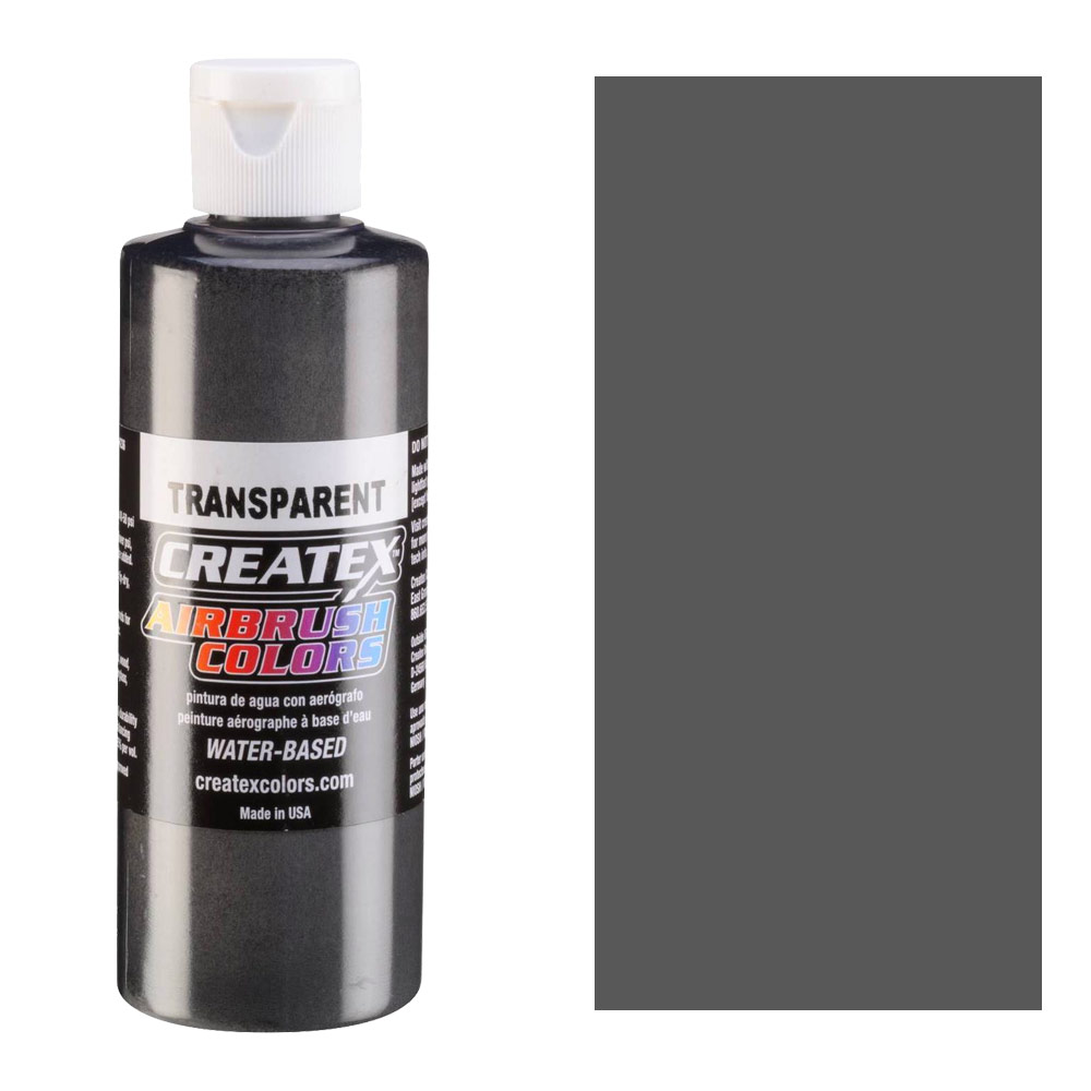 Createx Airbrush Colors 4oz Transparent Medium Gray