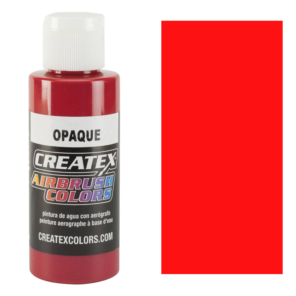 Createx Airbrush Colors 2oz Opaque Red