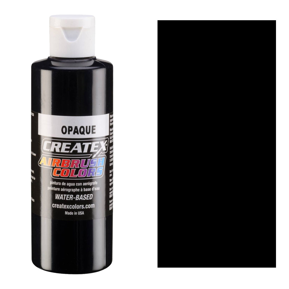 Createx Airbrush Colors 8oz Opaque Black