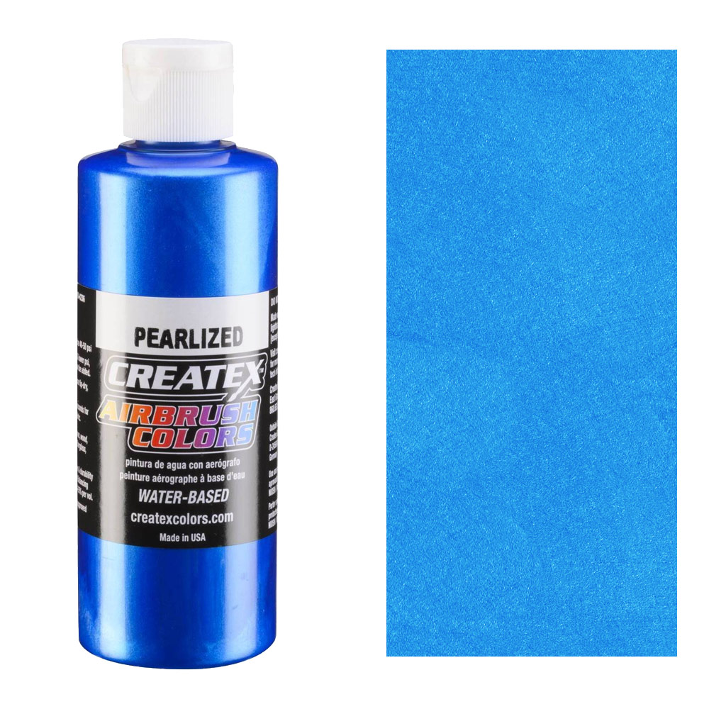 Createx Airbrush Colors 4oz Pearl Blue