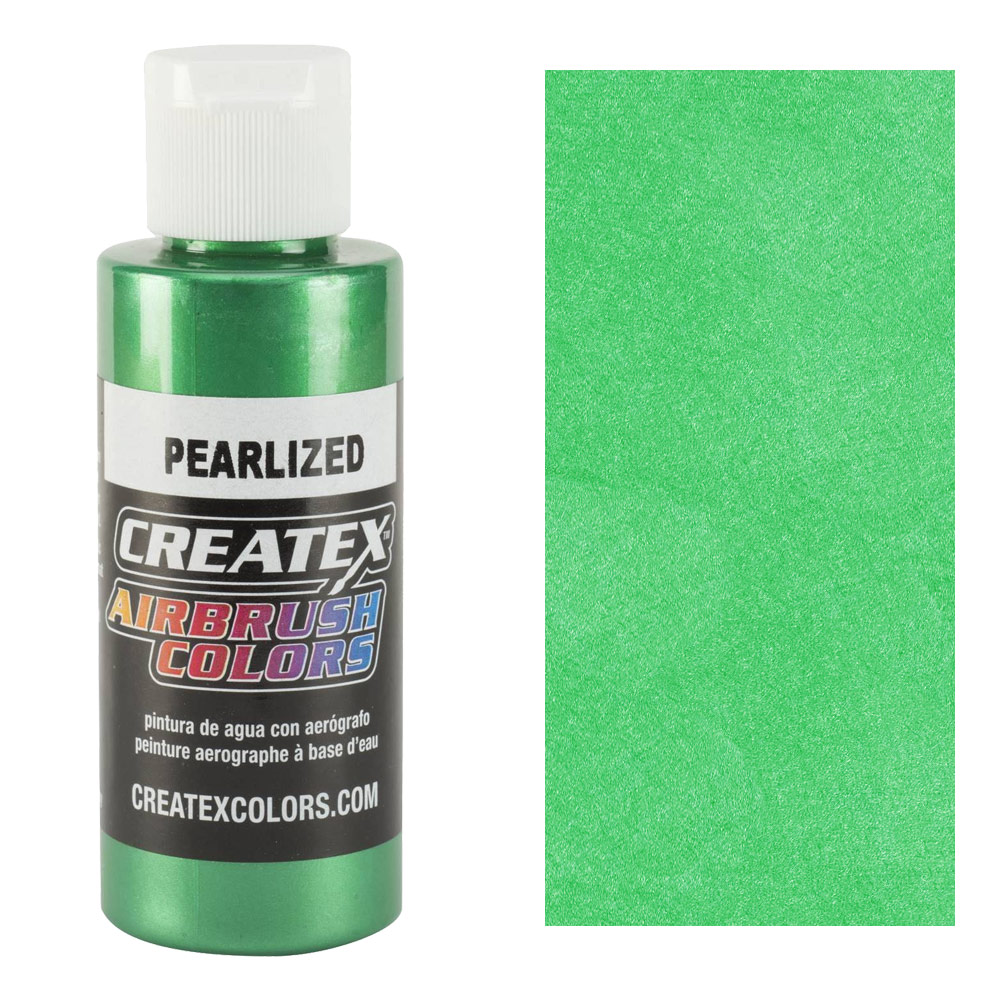 Createx Airbrush Colors 2oz Pearl Green