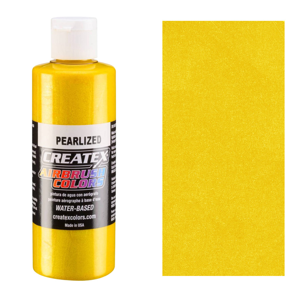 Createx Airbrush Color 4oz - Pearl Pineapple