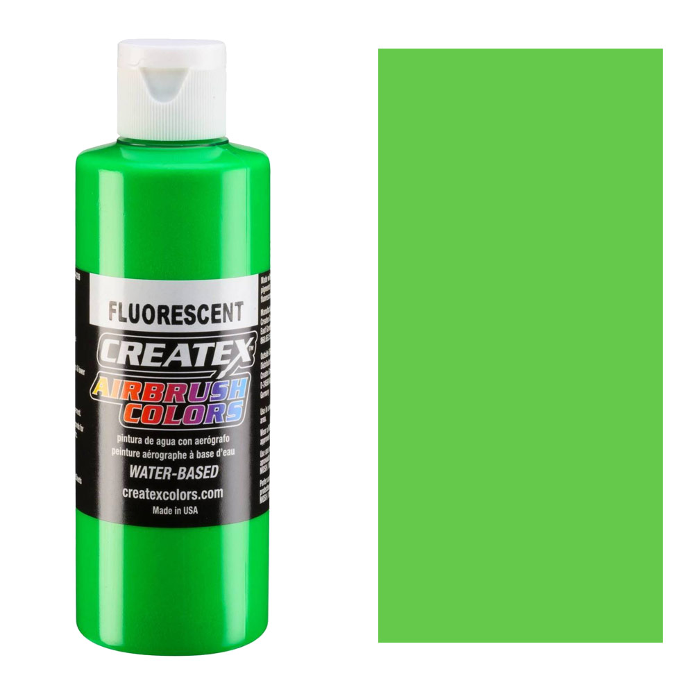 Createx 4 Oz Fluorescent Green