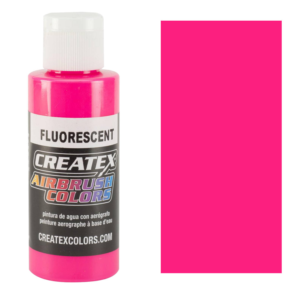 Createx Airbrush Colors 2oz Fluorescent Hot Pink