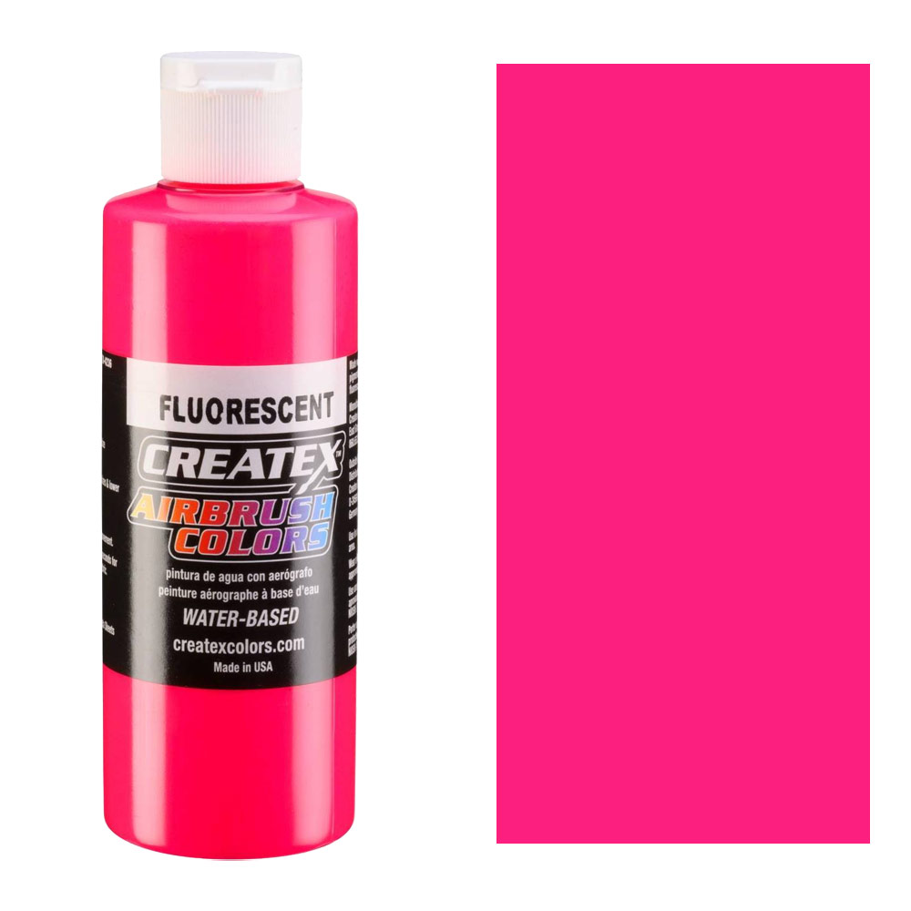 Createx Airbrush Colors 4oz Fluorescent Hot Pink
