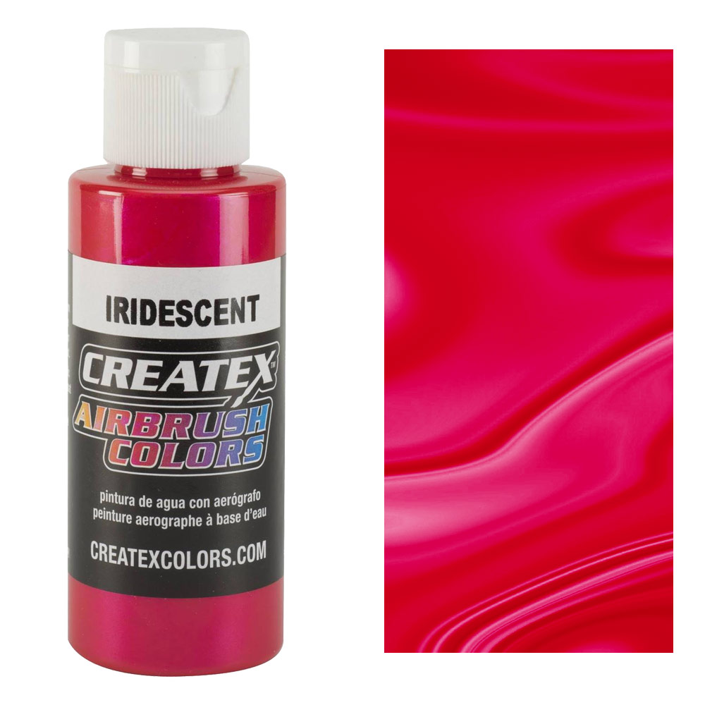 Createx Airbrush Colors 2oz Iridescent Red