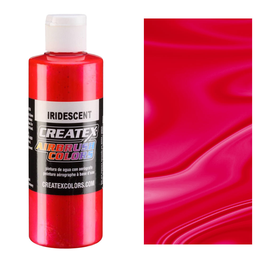 CREATEX 4oz IRIDESCENT RED