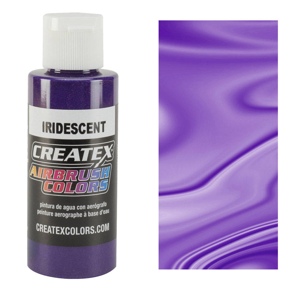 Createx Airbrush Color 2oz - Iridescent Violet