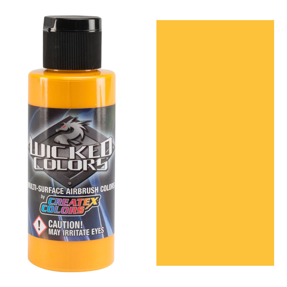 Createx Wicked Detail Color 2oz Golden Yellow