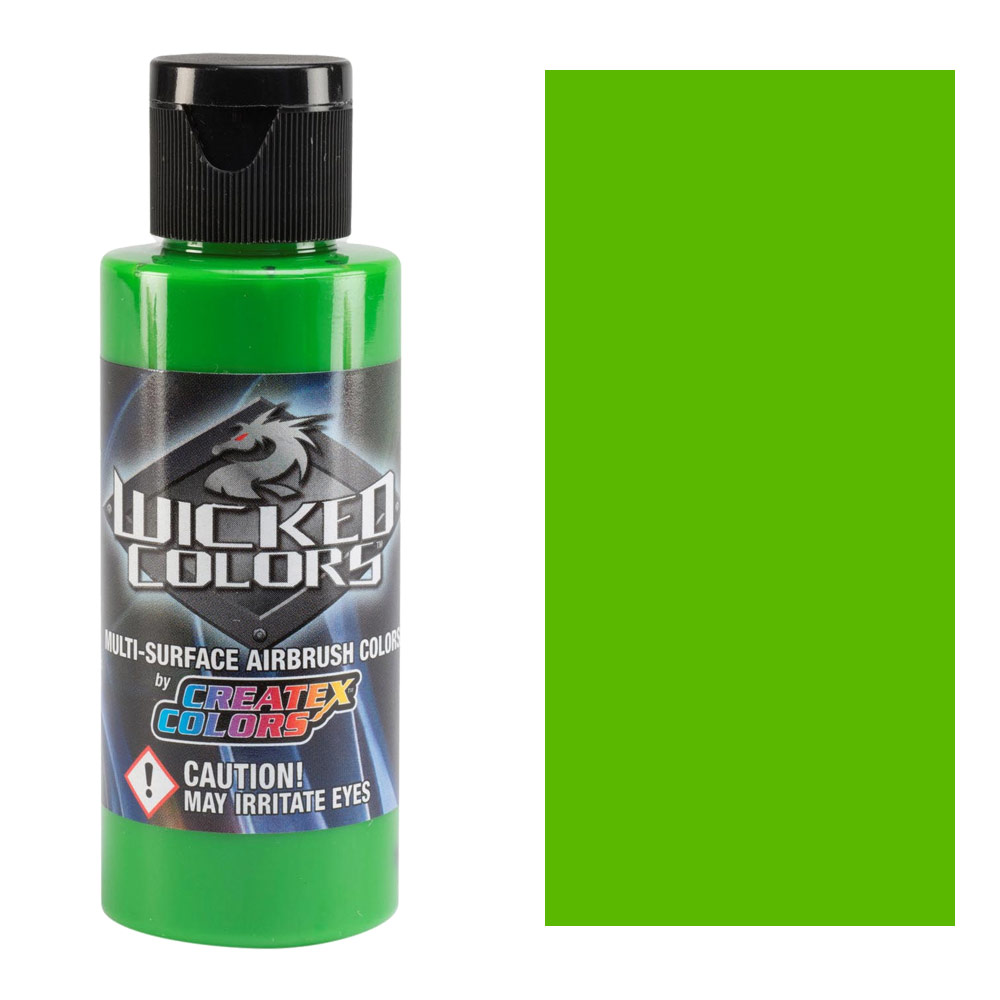 Createx Wicked Detail Color 2oz Apple Green