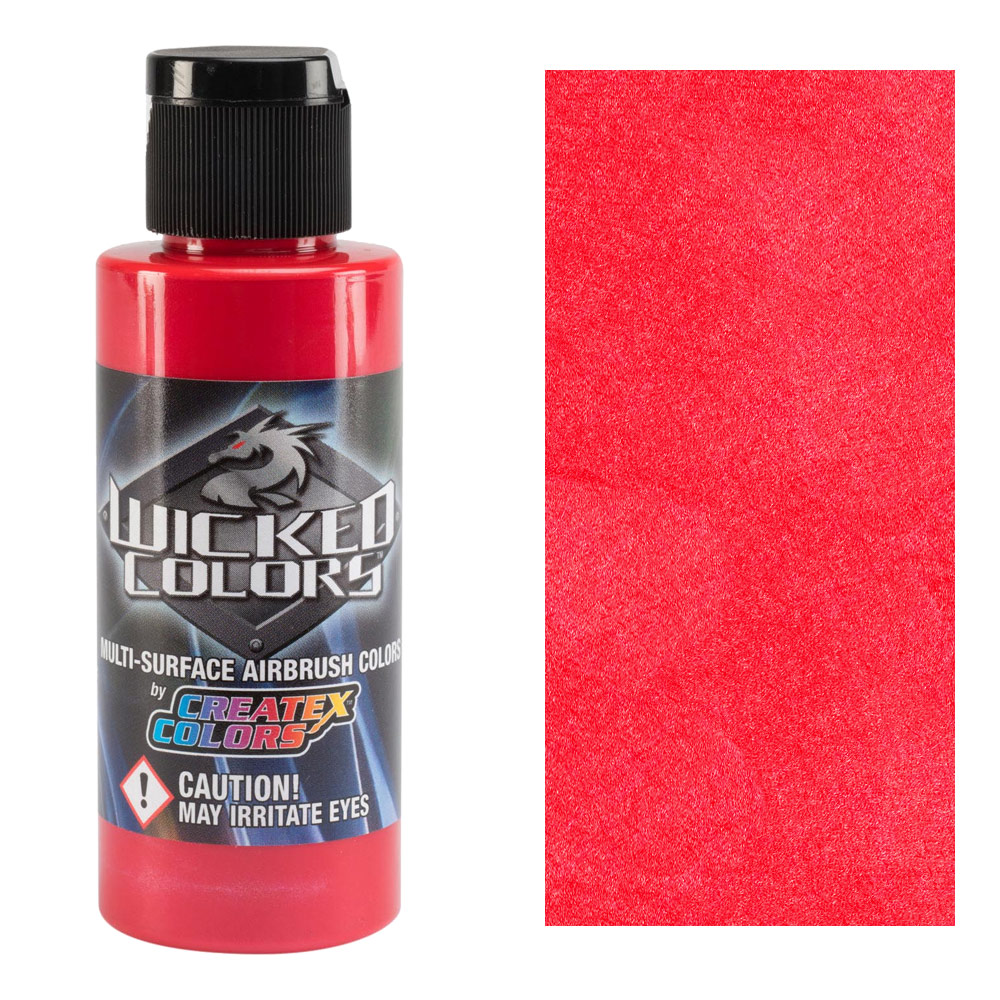 Createx Wicked Detail Color 2oz Pearl Red