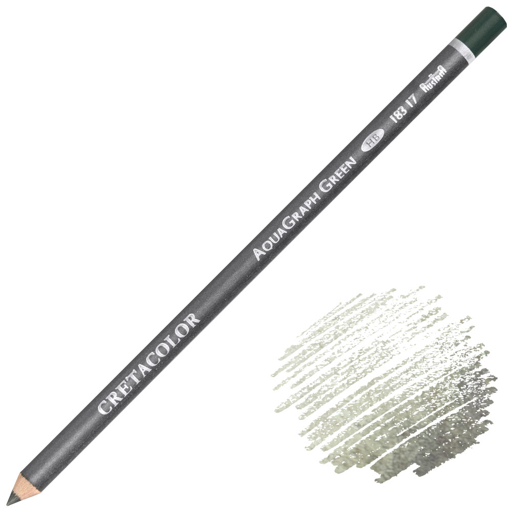 Cretacolor AquaGraph Water-Soluble Graphite Pencil HB Green