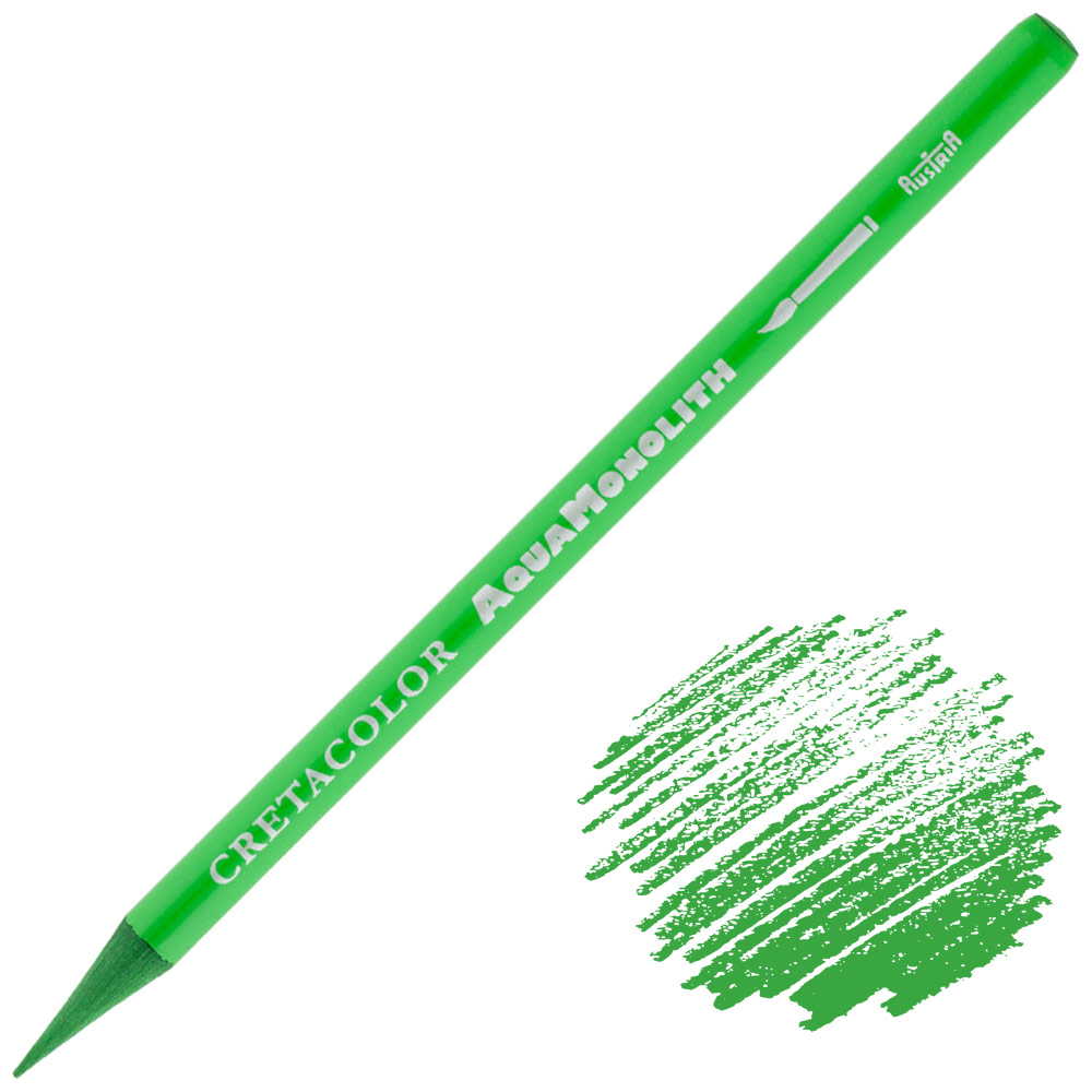 Cretacolor Aqua Monolith Water-Soluble Color Pencil French Green