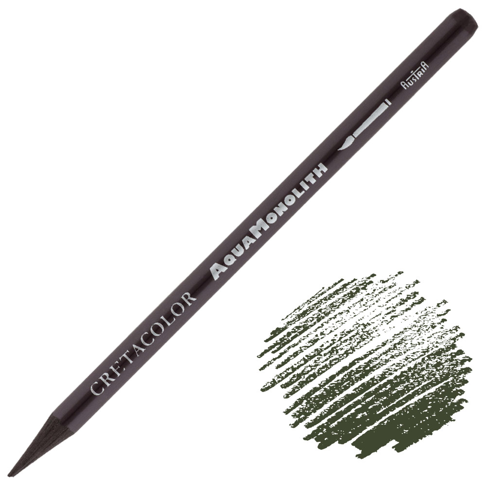 Cretacolor Aqua Monolith Water-Soluble Color Pencil Umber