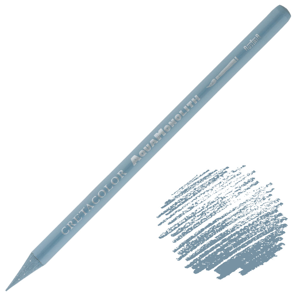 Cretacolor Aqua Monolith Watersoluble Color Pencil Blue Gray