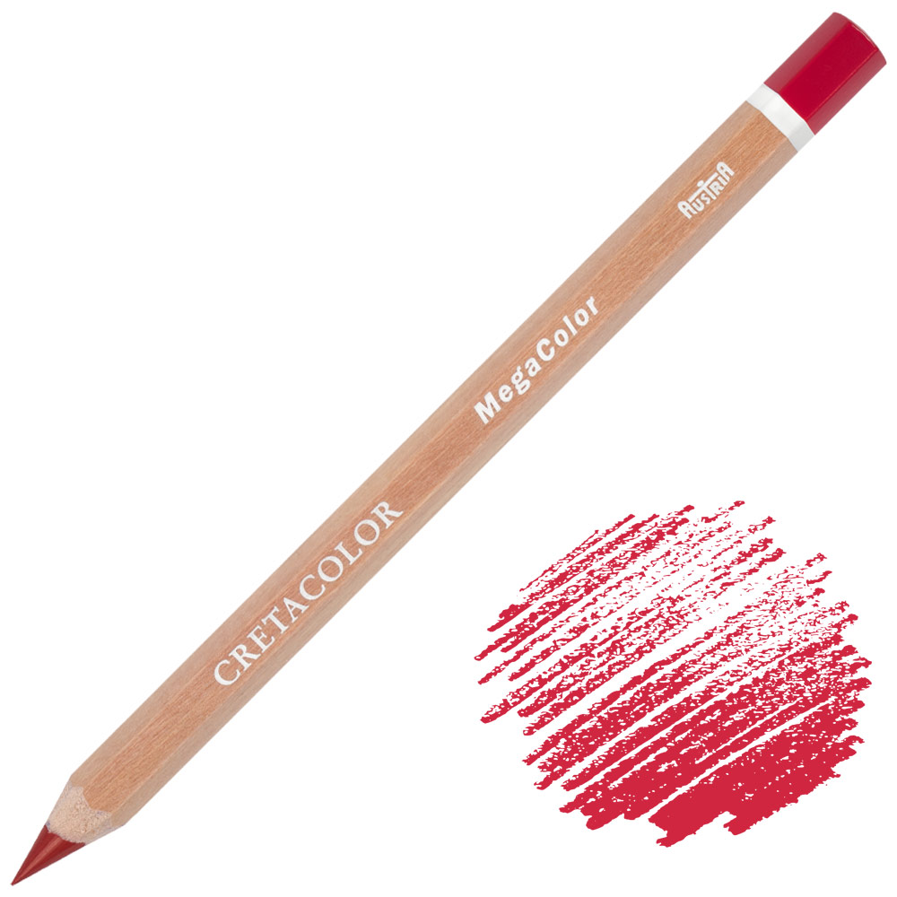 Cretacolor MegaColor Color Pencil Carmine Extra Fine
