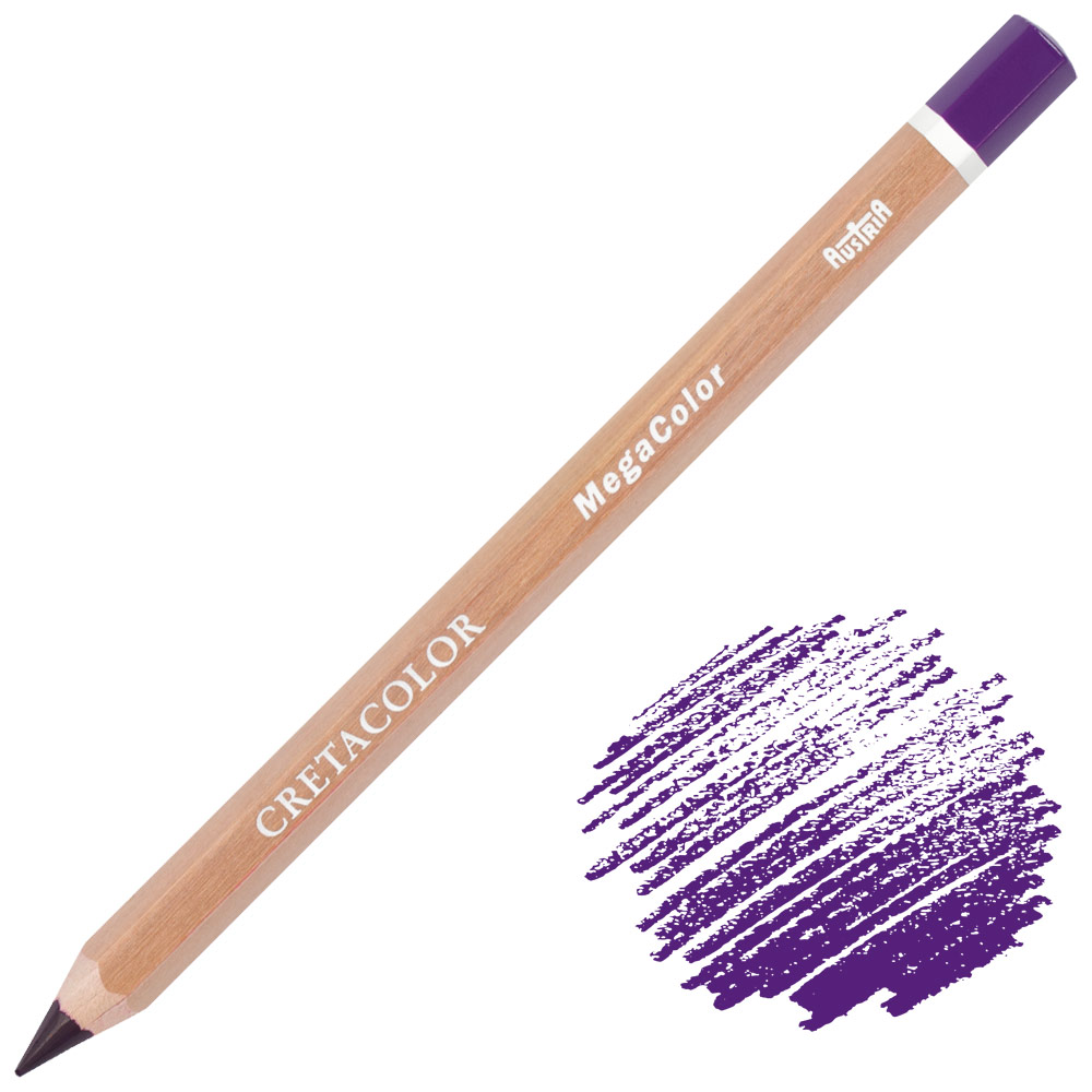 Cretacolor MegaColor Color Pencil Violet