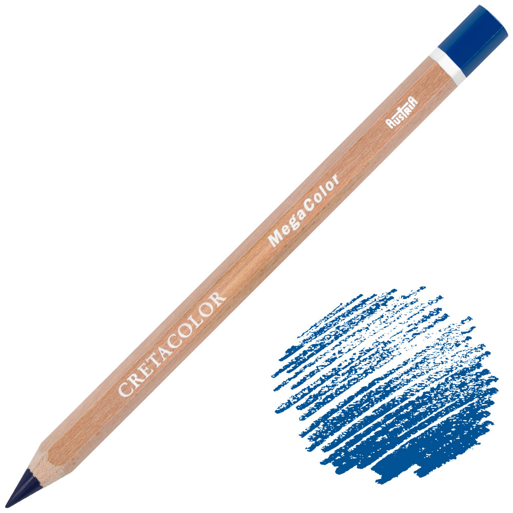 Cretacolor MegaColor Color Pencil Prussian Blue