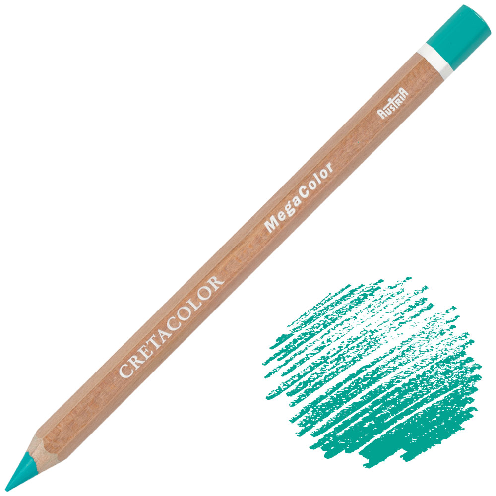 Cretacolor MegaColor Color Pencil Turquoise Dark