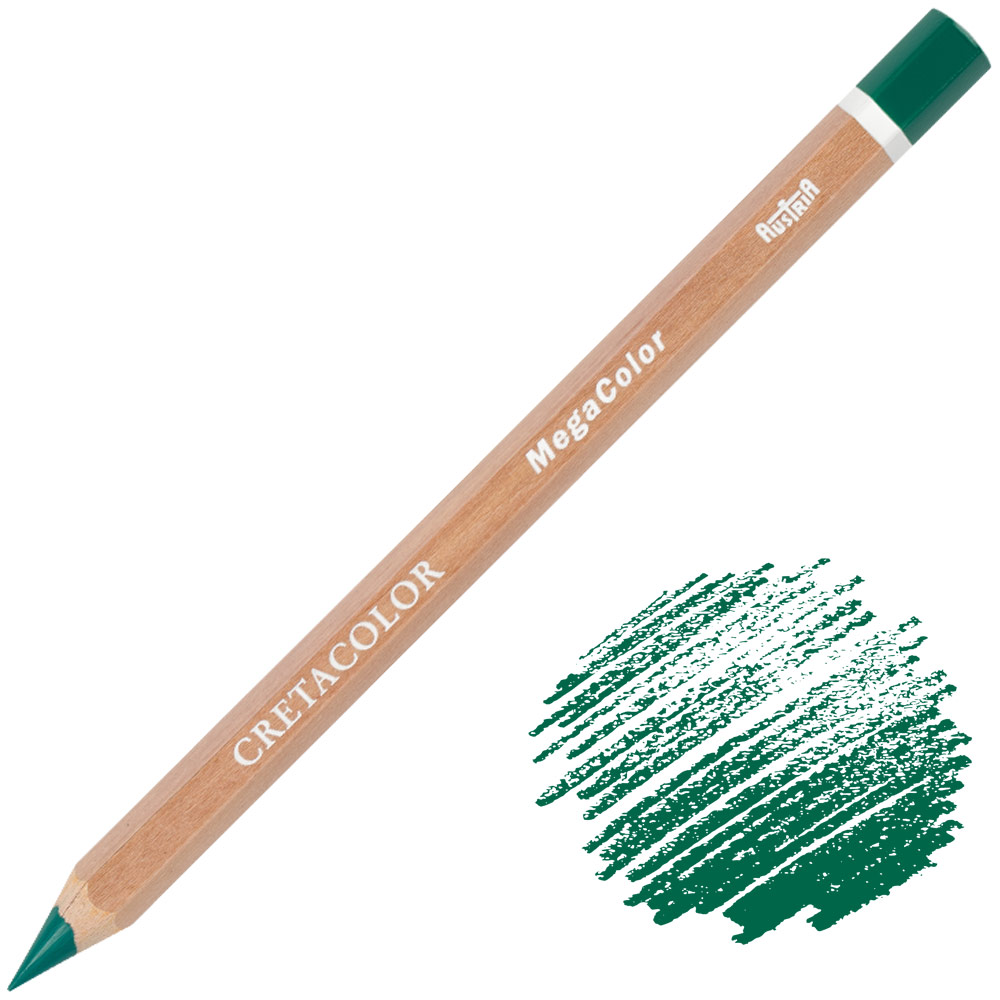 Cretacolor MegaColor Color Pencil Leaf Green