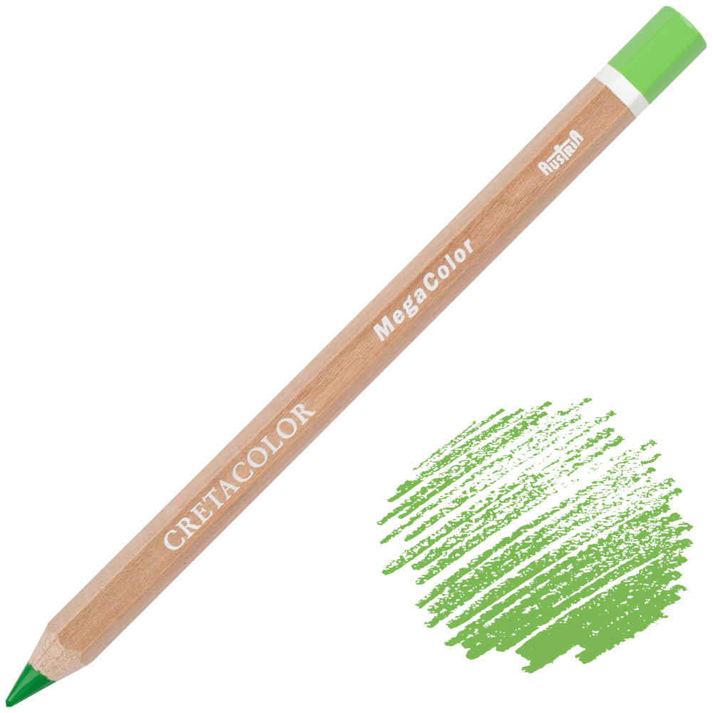 Cretacolor MegaColor Color Pencil Moss Green Light