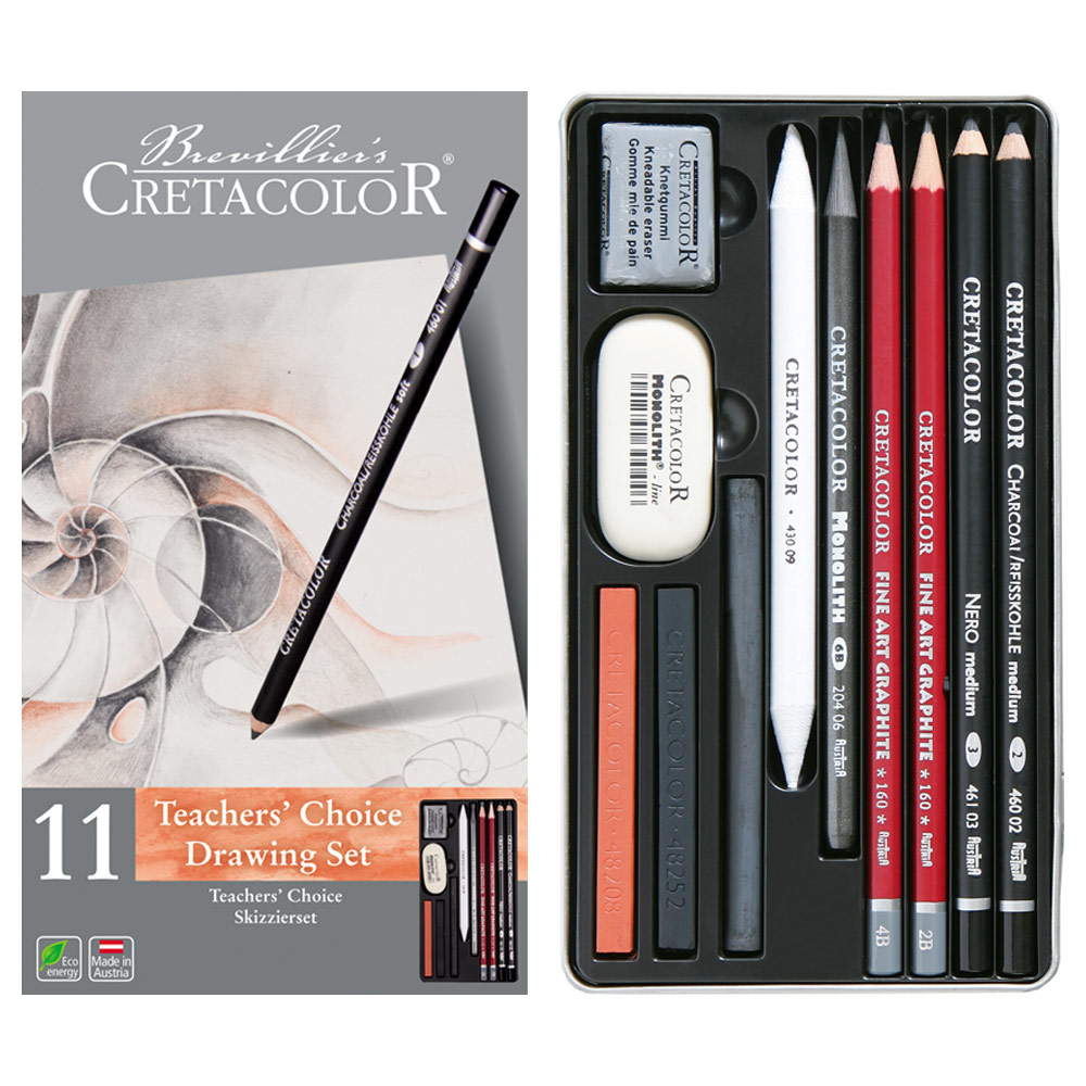 Cretacolor Drawing 12 Set Teacher's Choice
