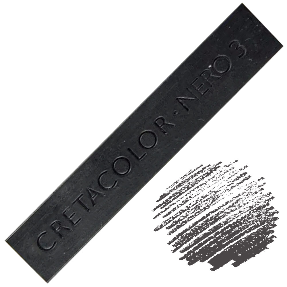 Cretacolor Nero XL Artist Stick 0.5" Medium